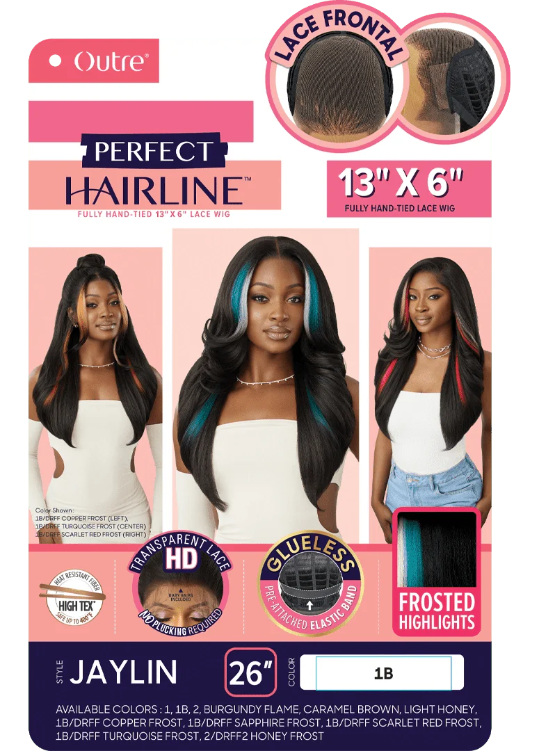 Outre Perfect Hairline Lace Front 13x4 Wig – Jaylin - Image 11