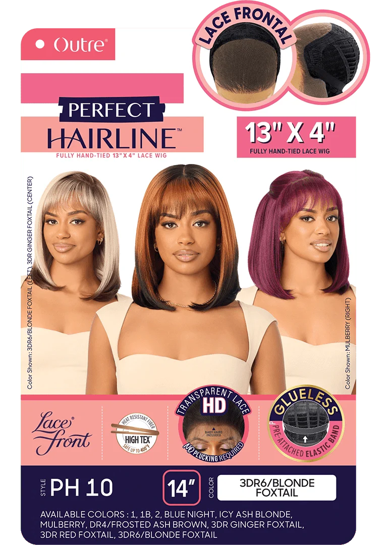 Outre Perfect Hairline Lace Front 13x4 Wig –  PH 10 - Image 8