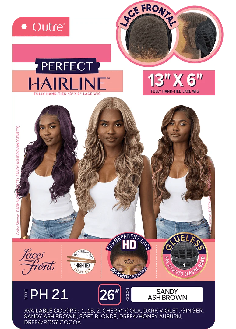 Outre Perfect Hairline Lace Front 13x6 Wig –  PH 21 - Image 6
