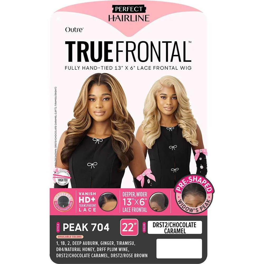 Outre Perfect Hairline True Frontal 13x6 HD Lace Front Wig - Peak 704 - Image 3
