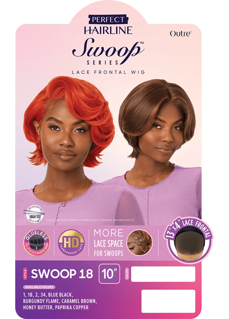 Outre Perfect Hairline Swoop Glueless 13x4 HD Lace Front Wig - Swoop 18 - Image 9