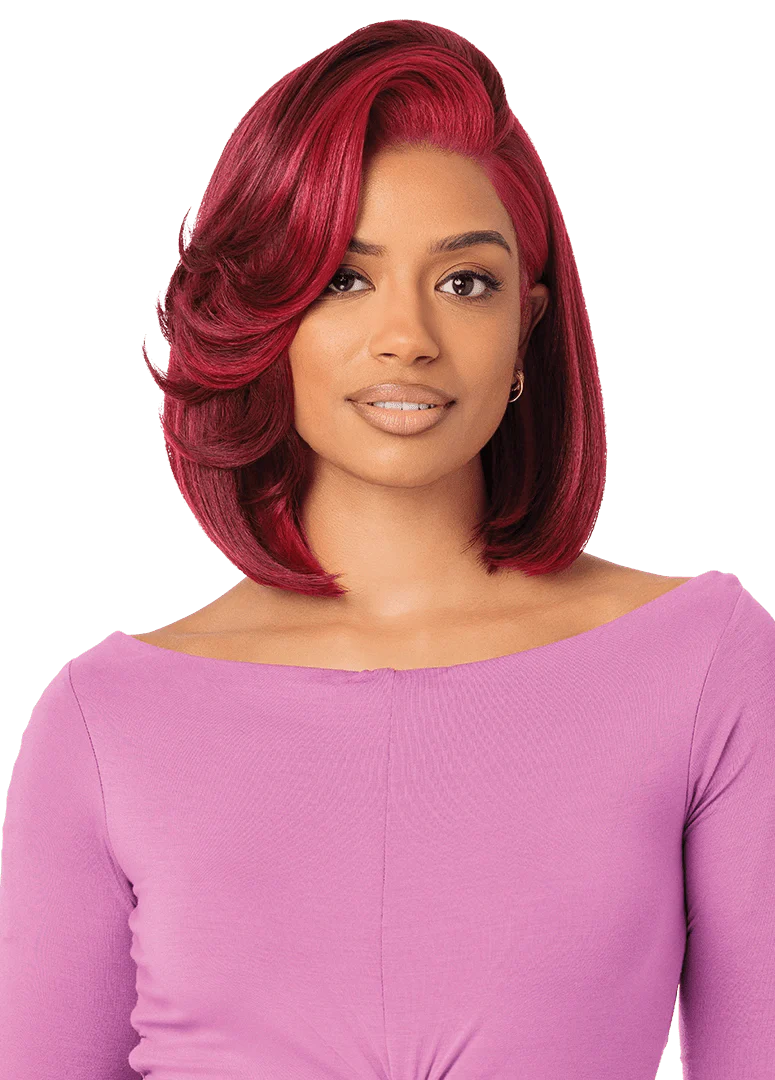 Outre Perfect Hairline Swoop Glueless 13x4 HD Lace Front Wig - Swoop 20 - Image 3