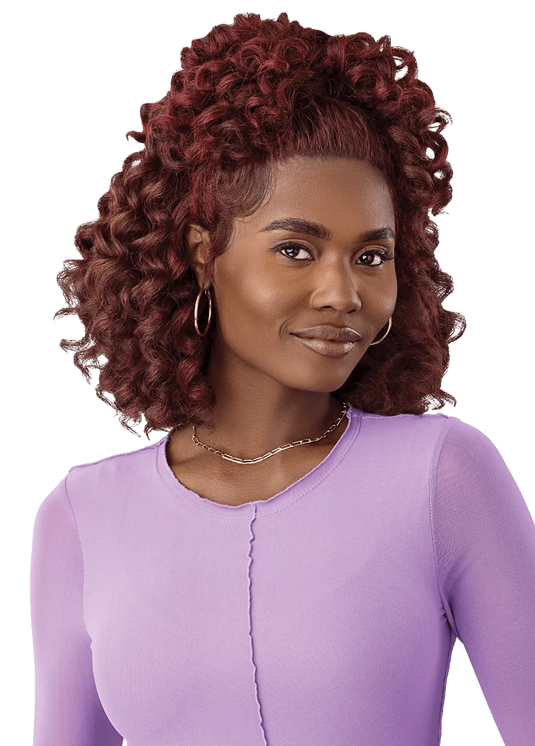 Outre Perfect Hairline Swoop Glueless 13x4 HD Lace Front Wig - Swoop 24 - Image 6
