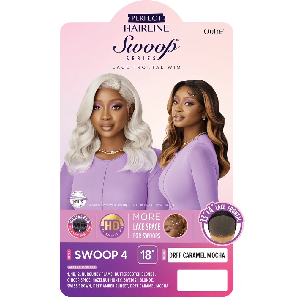 Outre Perfect Hairline Swoop Series 13x4 HD Lace Front Wig - Swoop 4 - Image 7