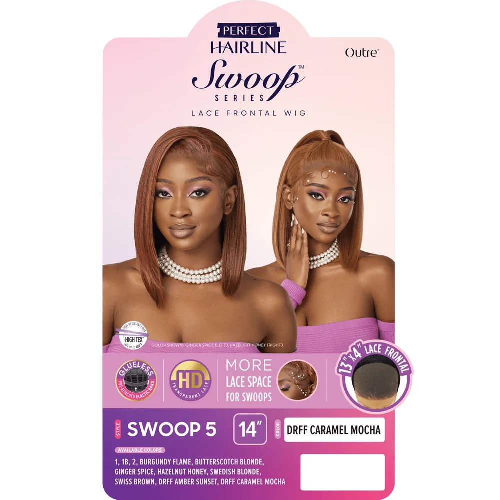 Outre Perfect Hairline Swoop Series 13x4 HD Lace Front Wig - Swoop 5 - Image 7