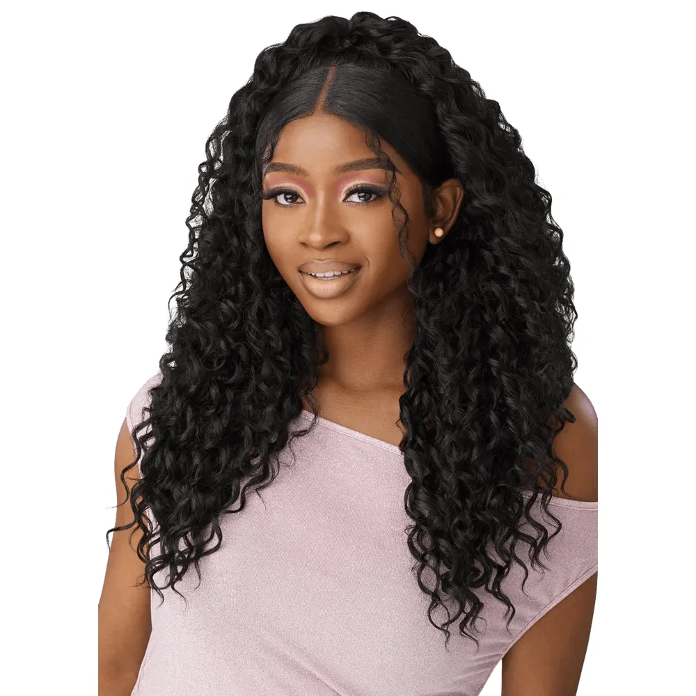 Outre Perfect Hairline Swoop Series 13x4 Synthetic HD Lace Front Wig - Swoop 9 - Image 4