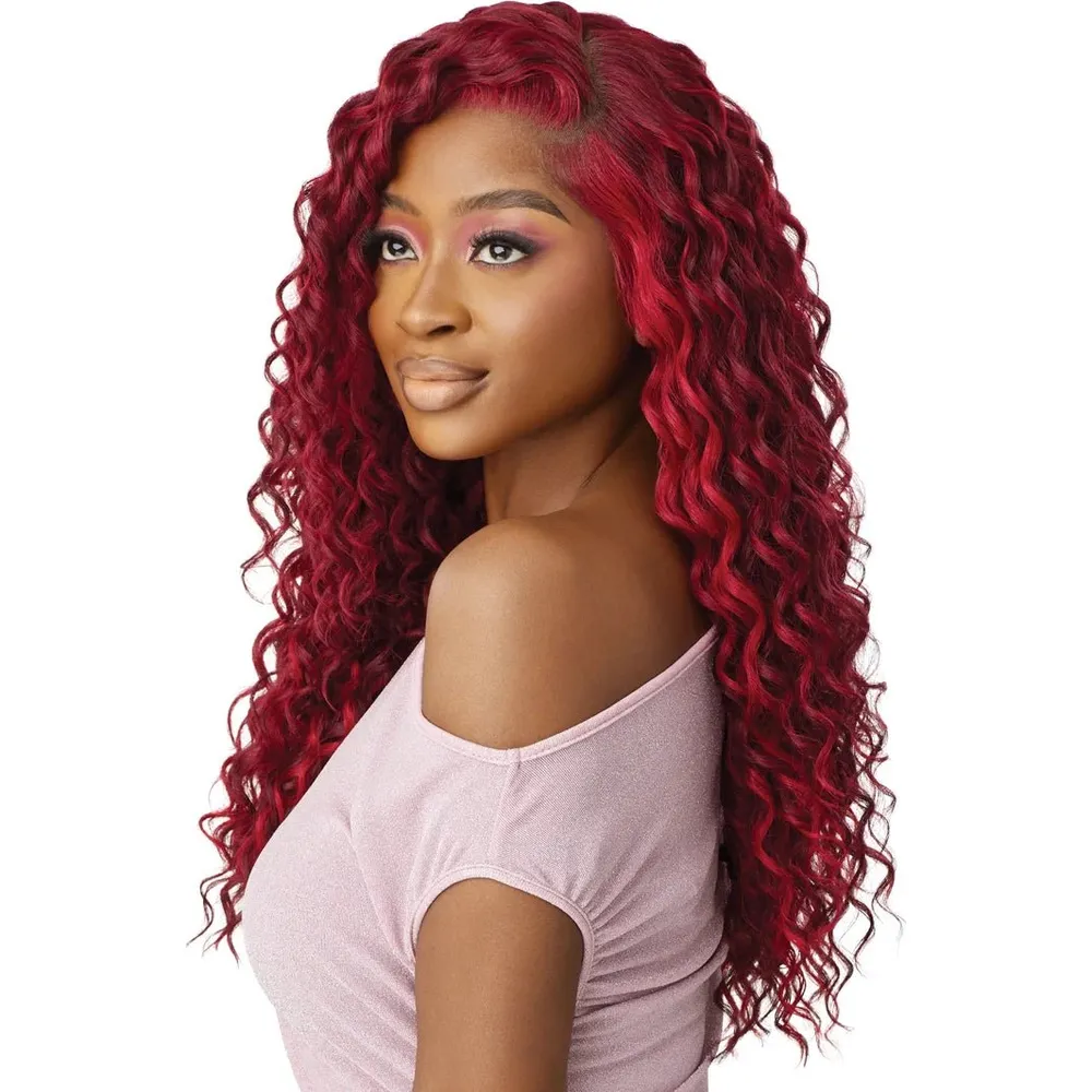 Outre Perfect Hairline Swoop Series 13x4 Synthetic HD Lace Front Wig - Swoop 9 - Image 5