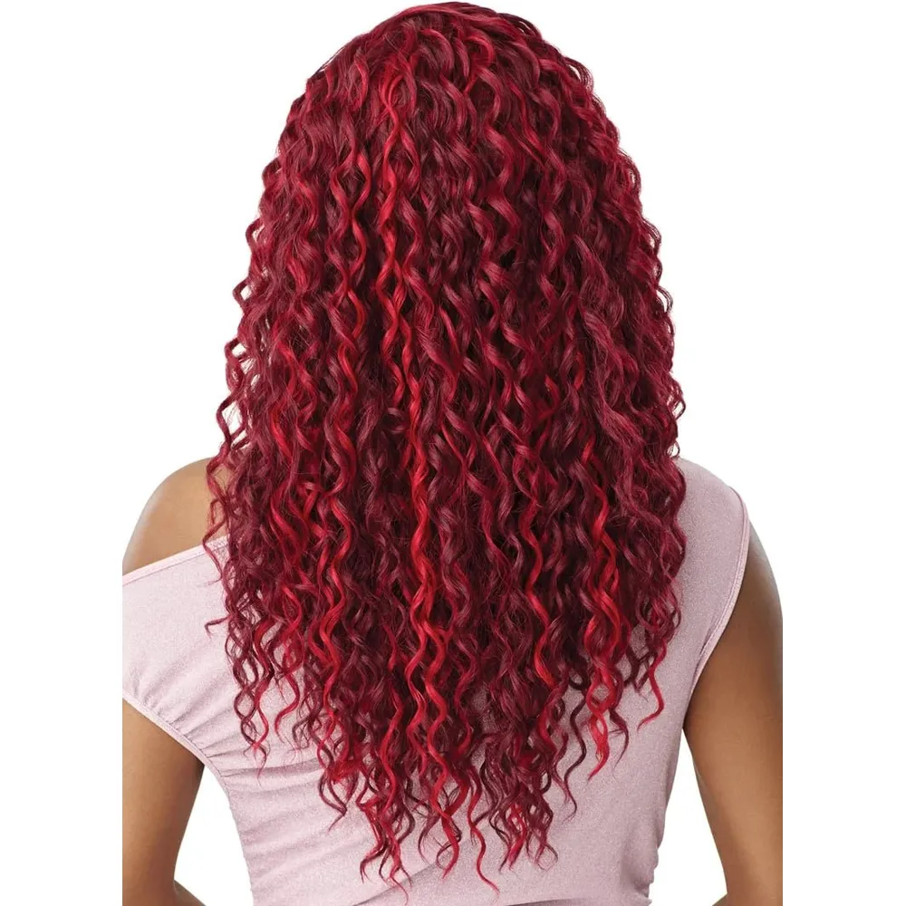 Outre Perfect Hairline Swoop Series 13x4 Synthetic HD Lace Front Wig - Swoop 9 - Image 6