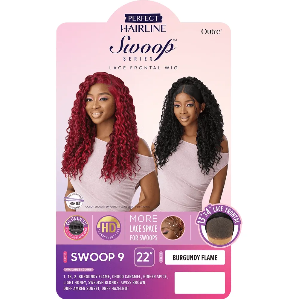 Outre Perfect Hairline Swoop Series 13x4 Synthetic HD Lace Front Wig - Swoop 9 - Image 7