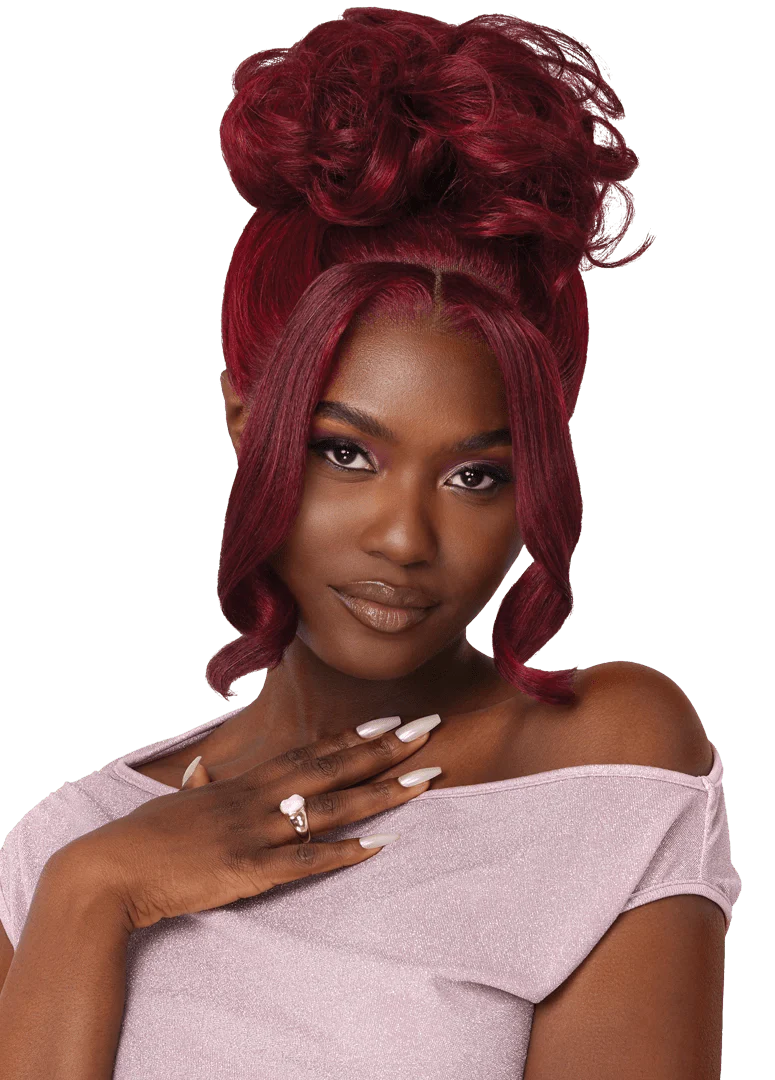 Outre Perfect Hairline Swoop Series HD Lace Front Wig - SWOOP 6 - Image 7