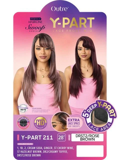 Outre Perfect Hairline Swoop Series Y-Part Lace Front Wig β 211 - Image 6