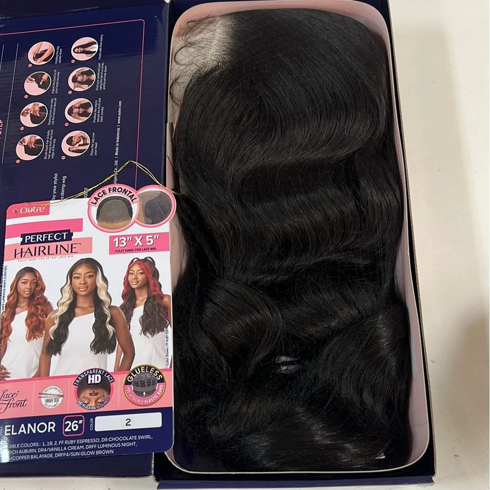 Outre Perfect Hairline Synthetic HD Lace Front Wig - Elanor - Image 10