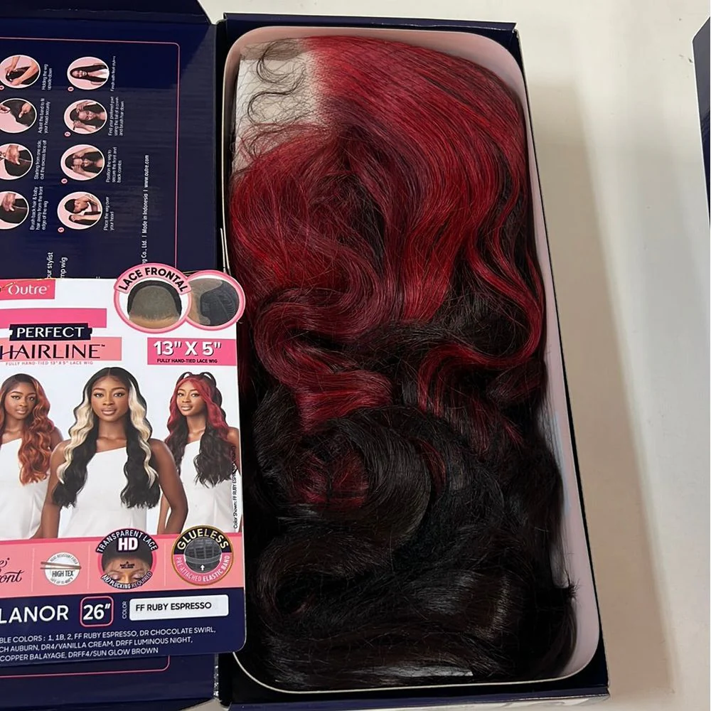 Outre Perfect Hairline Synthetic HD Lace Front Wig - Elanor - Image 11