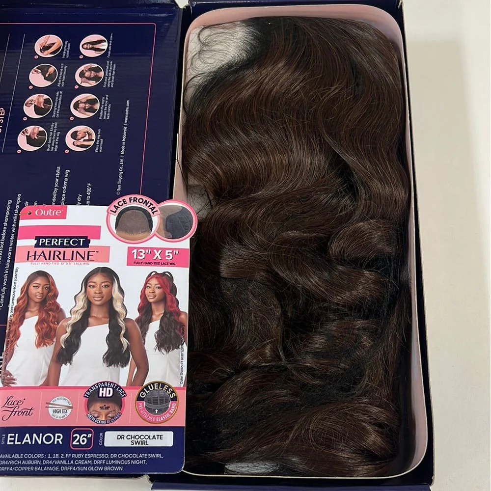 Outre Perfect Hairline Synthetic HD Lace Front Wig - Elanor - Image 14