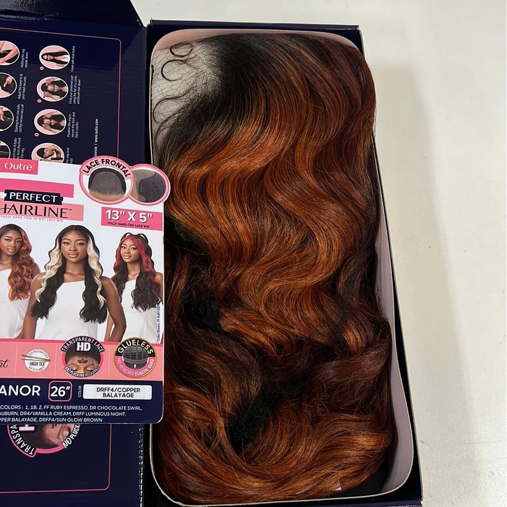 Outre Perfect Hairline Synthetic HD Lace Front Wig - Elanor - Image 15