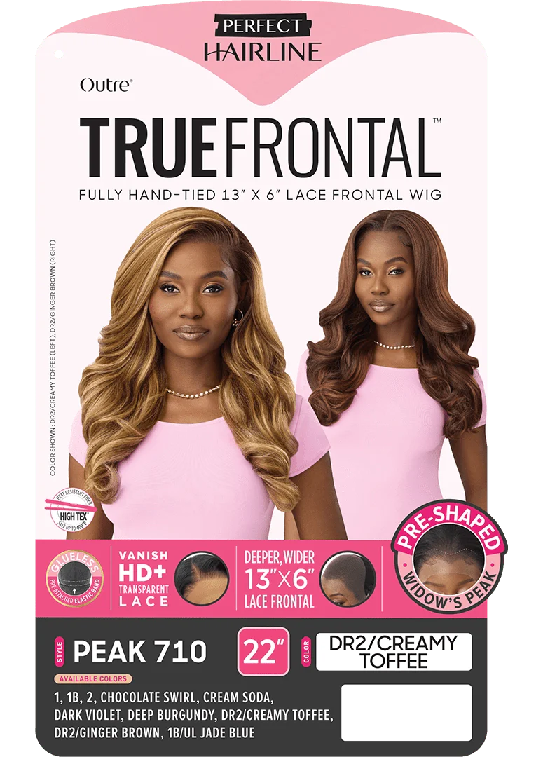 Outre Perfect Hairline True Frontal 13x6 HD Lace Front Wig - Peak 710 - Image 7