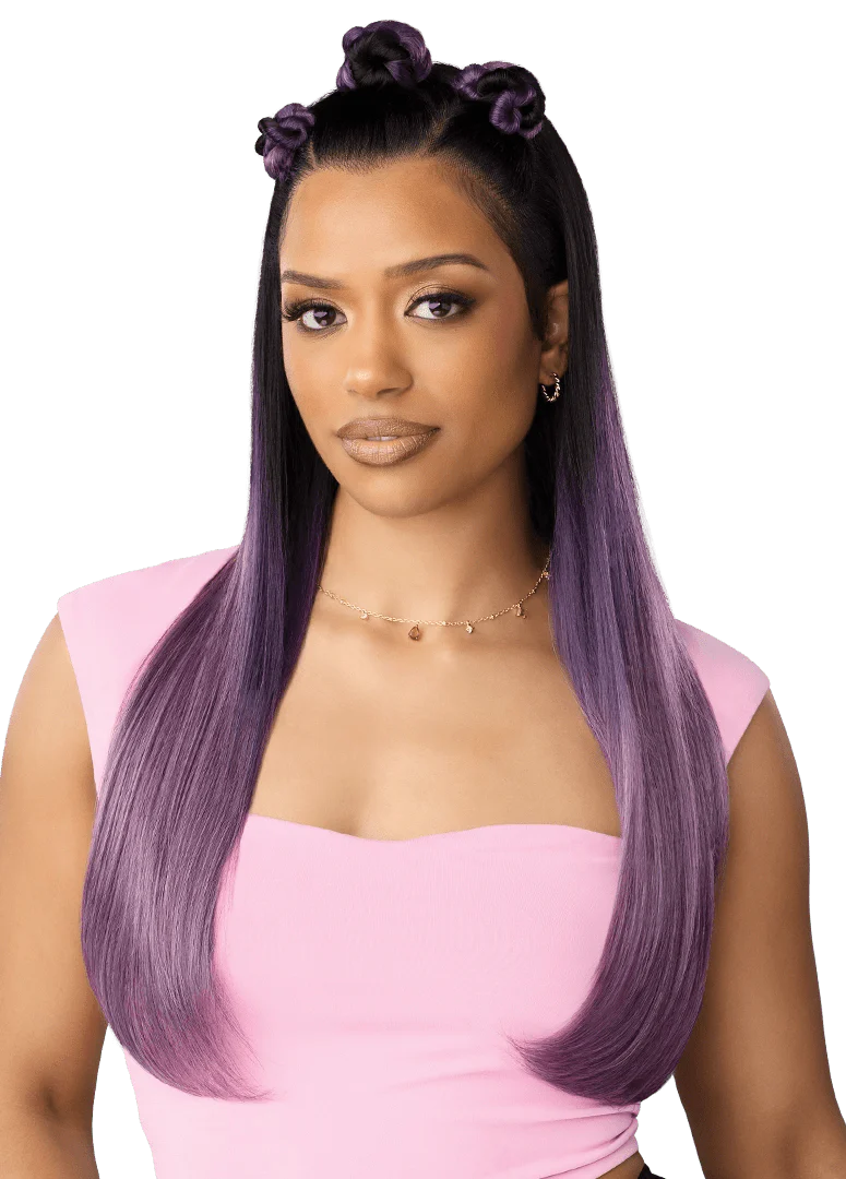 Outre Perfect Hairline True Frontal 13x6 HD Lace Front Wig - Peak 712 - Image 5
