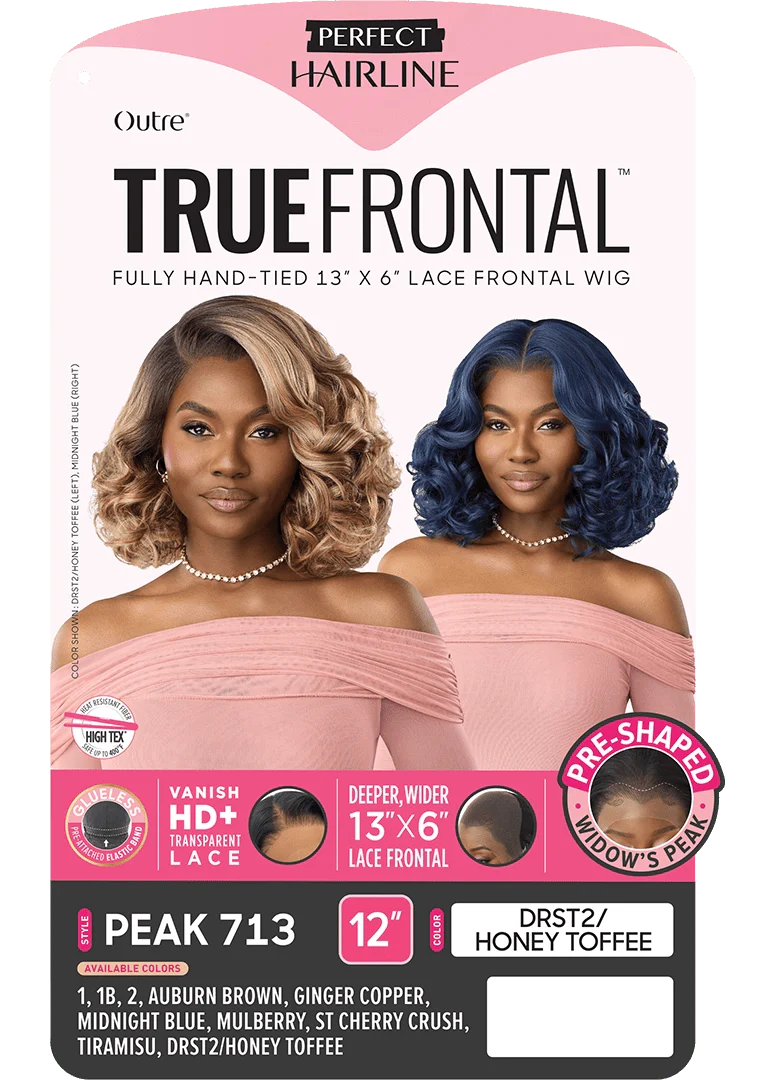 Outre Perfect Hairline True Frontal 13x6 HD Lace Front Wig - Peak 713 - Image 8