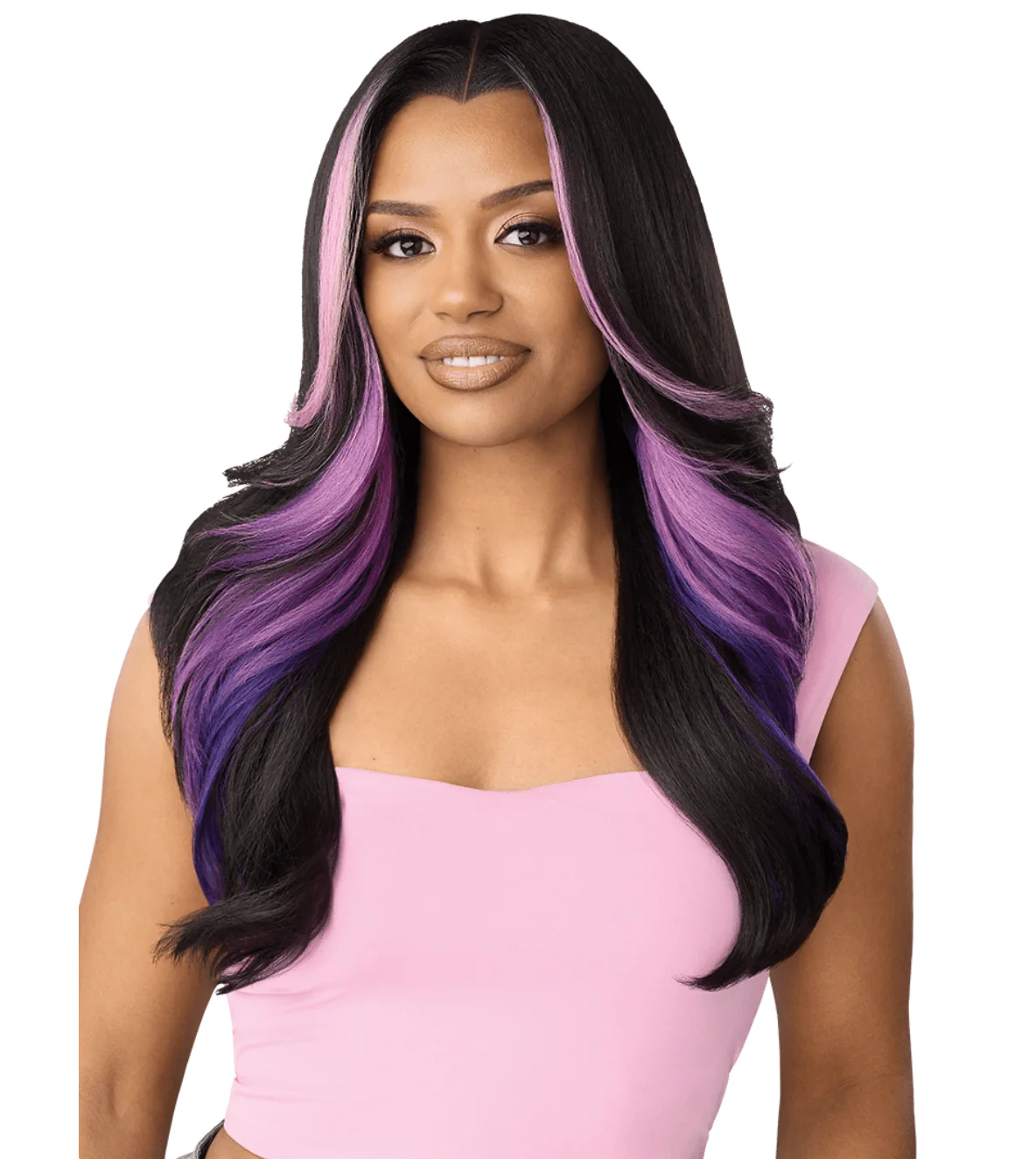 Outre Perfect Hairline True Frontal 13x6 HD Lace Front Wig - Peak 714 - Image 3