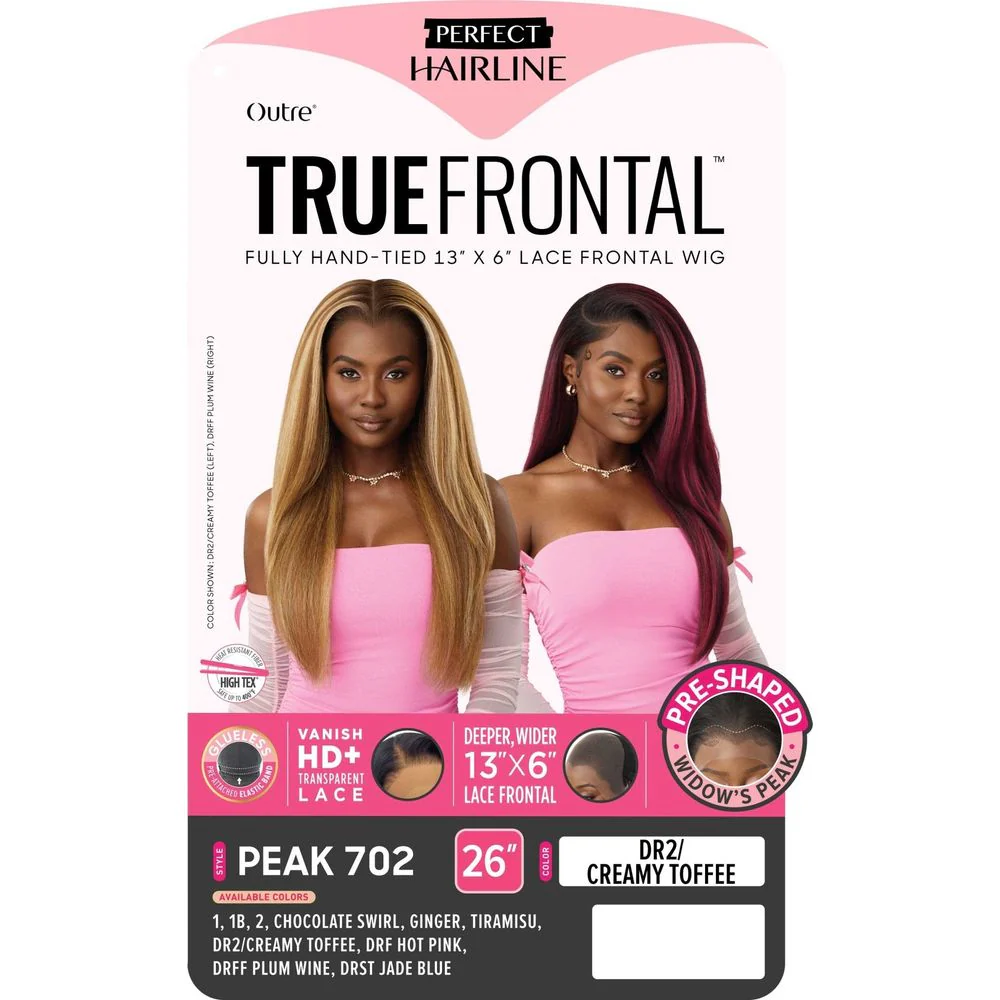 Outre Perfect Hairline True Frontal 13x6 HD Lace Front Wig - Peak 702 - Image 6