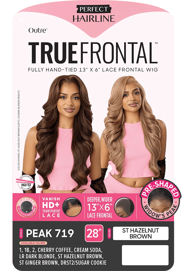 Outre Perfect Hairline True Frontal 13x6 HD Lace Front Wig - Peak 719 - Image 7