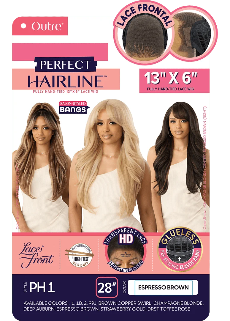 Outre Perfect Hairline Lace Front 13x6 Wig –  PH 1 - Image 9