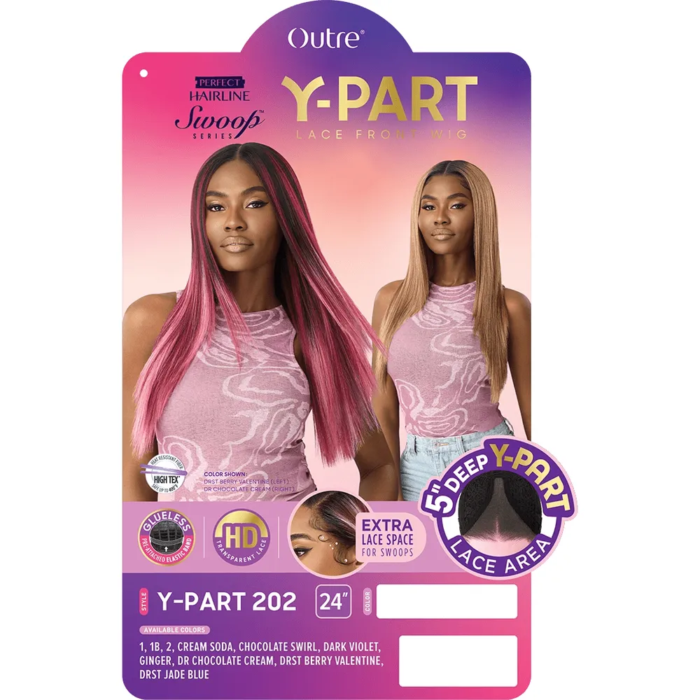 Outre Perfect Hairline Swoop Series Y-Part Lace Front Wig – 202 - Image 7