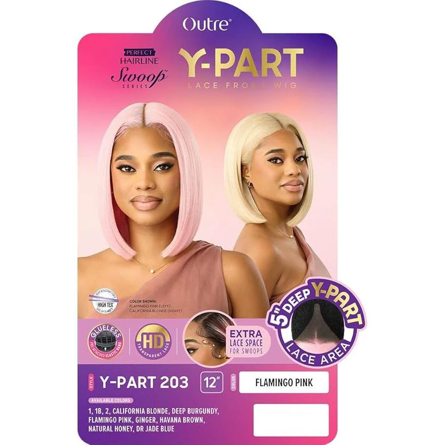 Outre Perfect Hairline Swoop Series Y-Part Lace Front Wig β 203 - Image 4