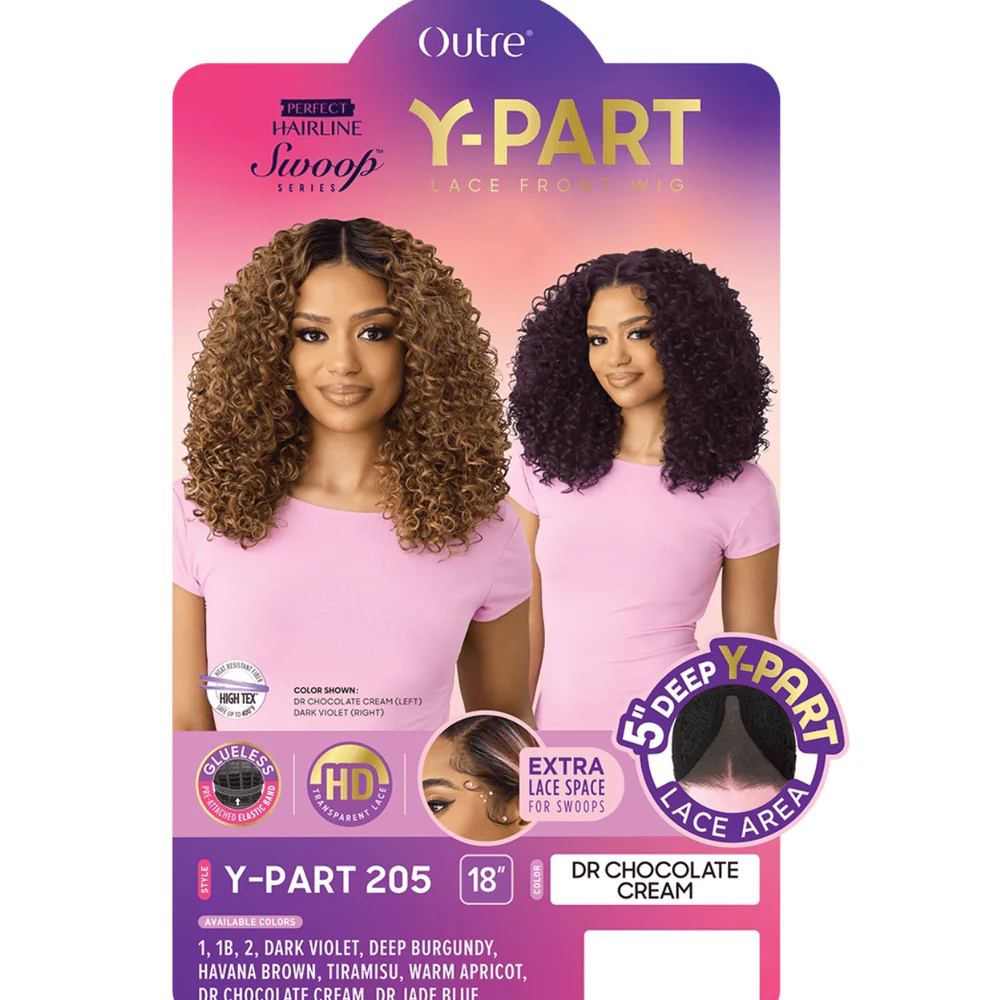Outre Perfect Hairline Swoop Series Y-Part Lace Front Wig – 205 - Image 8