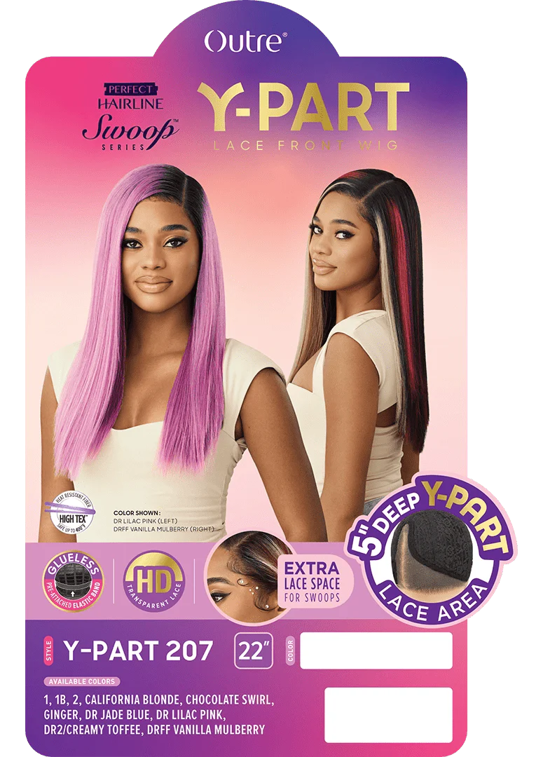 Outre Perfect Hairline Swoop Series Y-Part Lace Front Wig – 207 - Image 8
