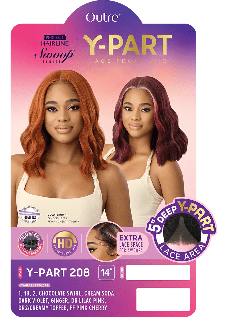 Outre Perfect Hairline Swoop Series Y-Part Lace Front Wig – 208 - Image 7