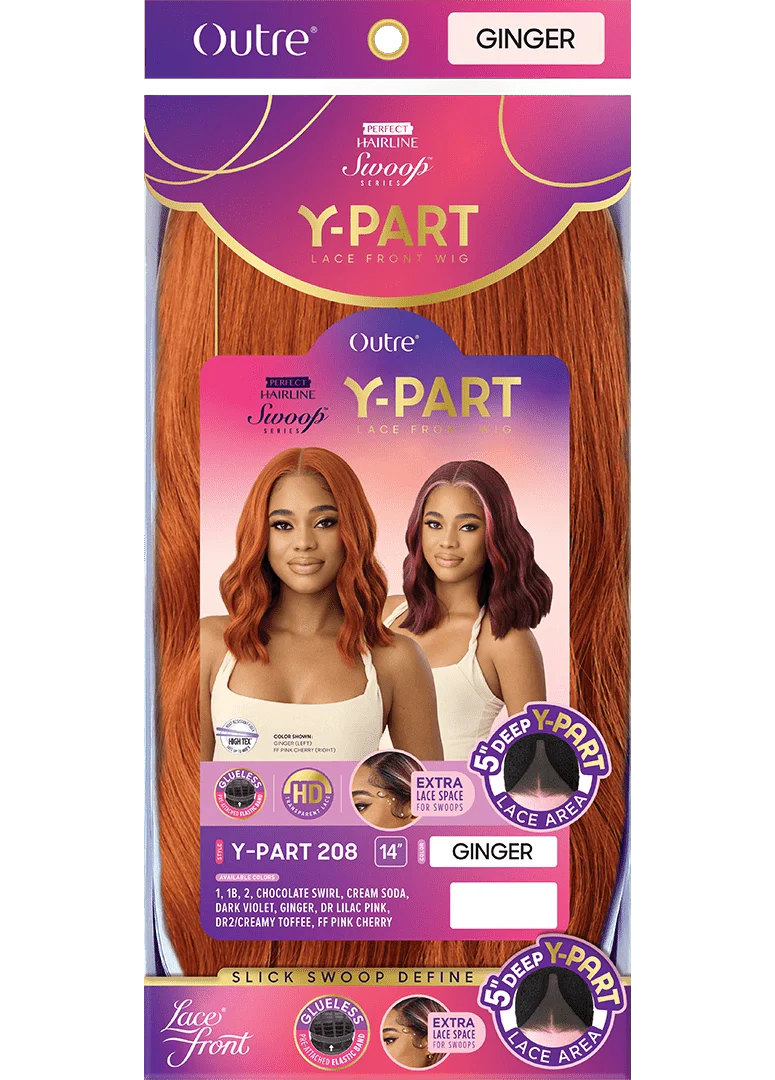 Outre Perfect Hairline Swoop Series Y-Part Lace Front Wig – 208 - Image 8