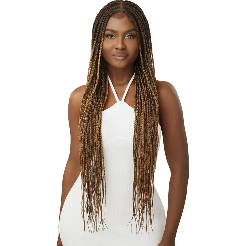 Outre Pre-Braided Fully Hand-Tied Whole Lace Wig Knotless Box Braids 36" - Image 2
