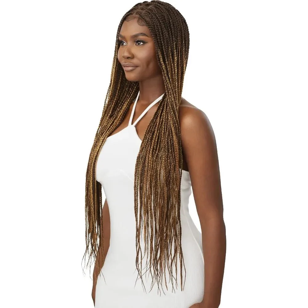 Outre Pre-Braided Fully Hand-Tied Whole Lace Wig Knotless Box Braids 36" - Image 3