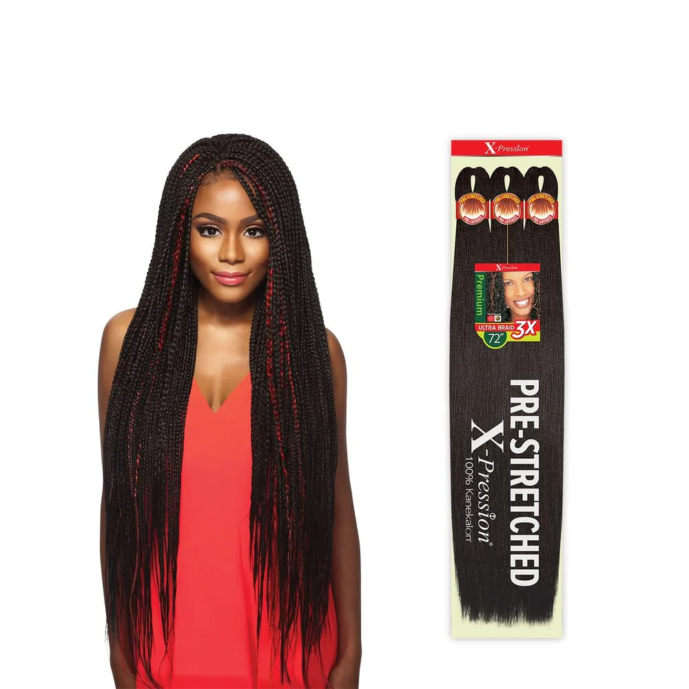 Outre X-Pression 3x Pre-Stretched Braiding Hair 72"