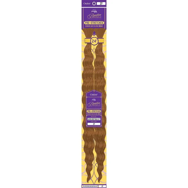 Outre Premium Purple Brazilian Bundle - Loose Deep Bulk 24" - Image 4