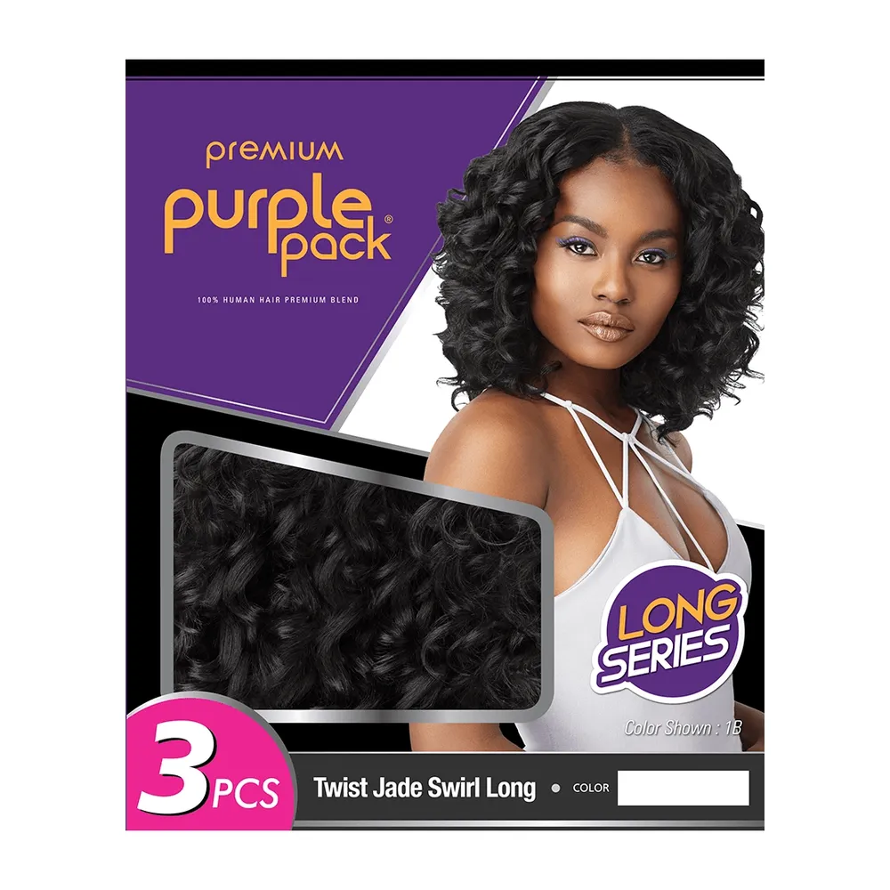 Outre Premium Purple Pack – Twist Jade Swirl Long