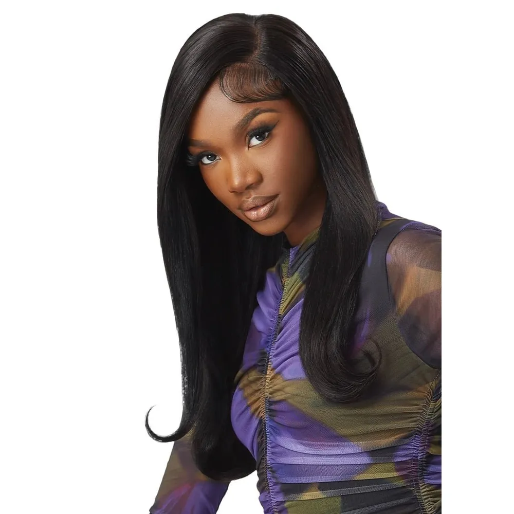 Outre Premium Purple Pack Yaki 100% Human Hair - 10" - Image 3