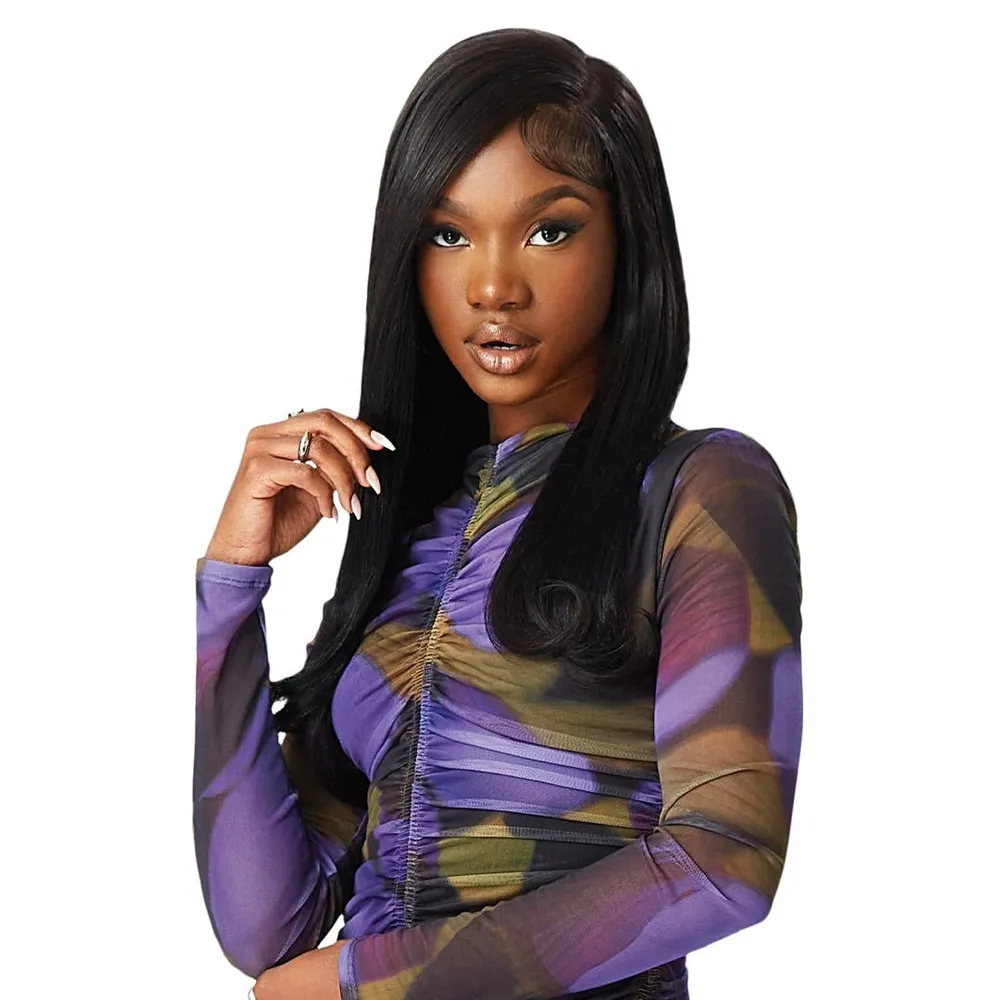 Outre Premium Purple Pack Yaki 100% Human Hair - 10" - Image 4