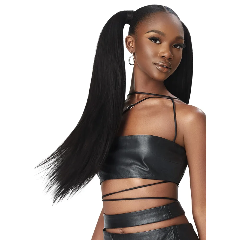 Outre Premium Purple Pack Yaki 100% Human Hair - 10" - Image 5