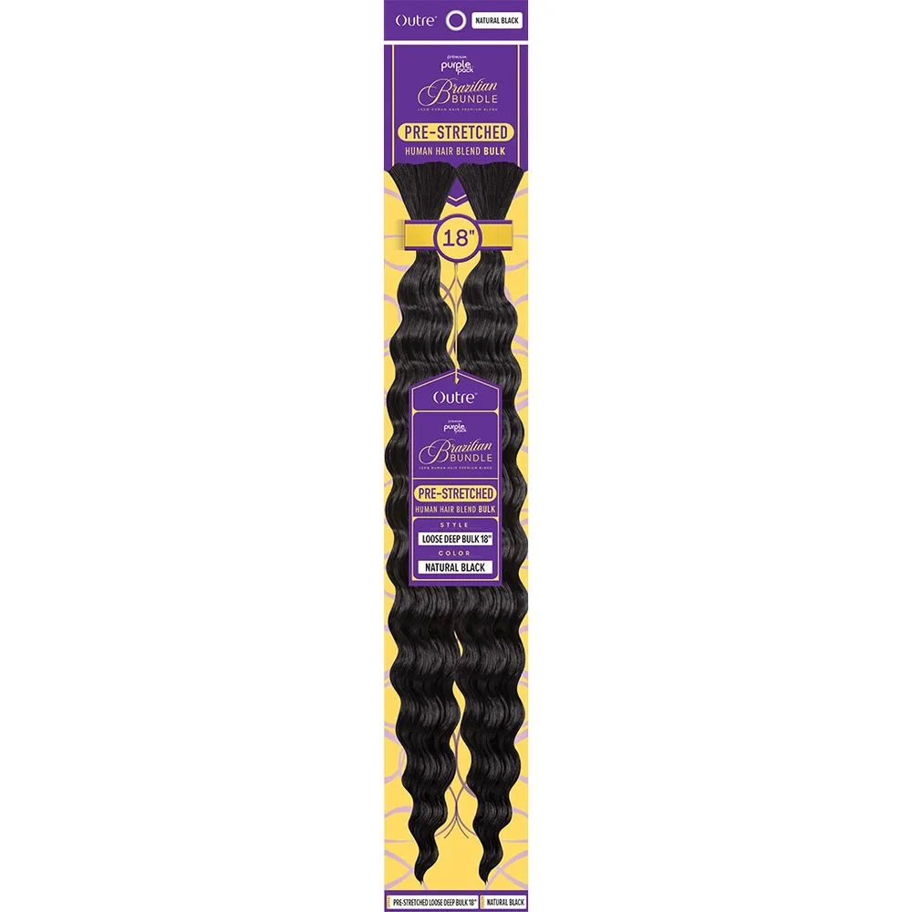 Outre Premium Purple Brazilian Bundle Loose Deep Bulk - 18"