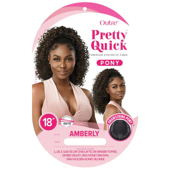 Outre Pretty Quick Drawstring Ponytail β Amberly - Image 6