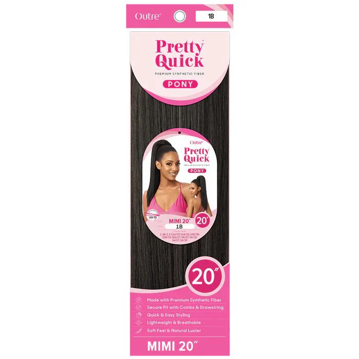 Outre Pretty Quick Drawstring Ponytail β Mimi 20β