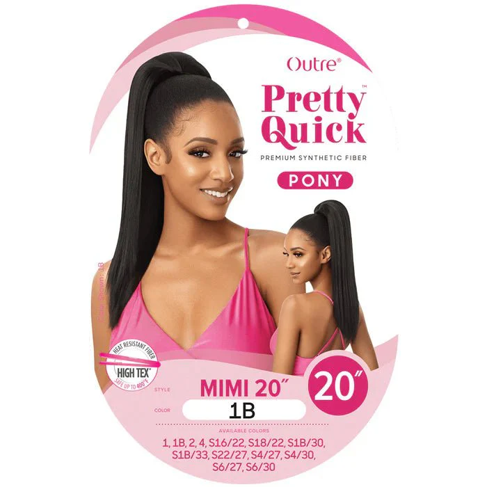 Outre Pretty Quick Drawstring Ponytail β Mimi 20β - Image 5