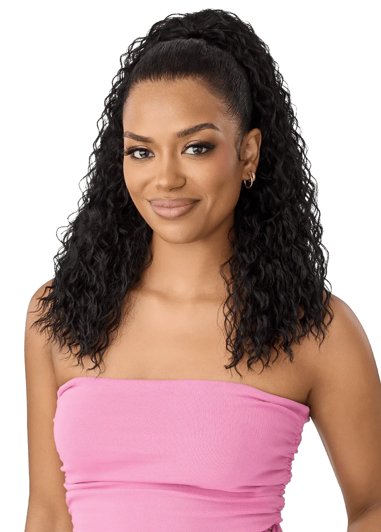 Outre Pretty Quick Drawstring Ponytail β Nay - Image 2