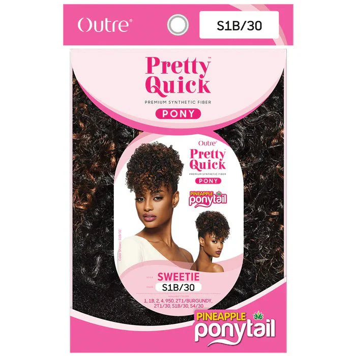 Outre Pretty Quick Pineapple Ponytail β Sweetie - Image 6
