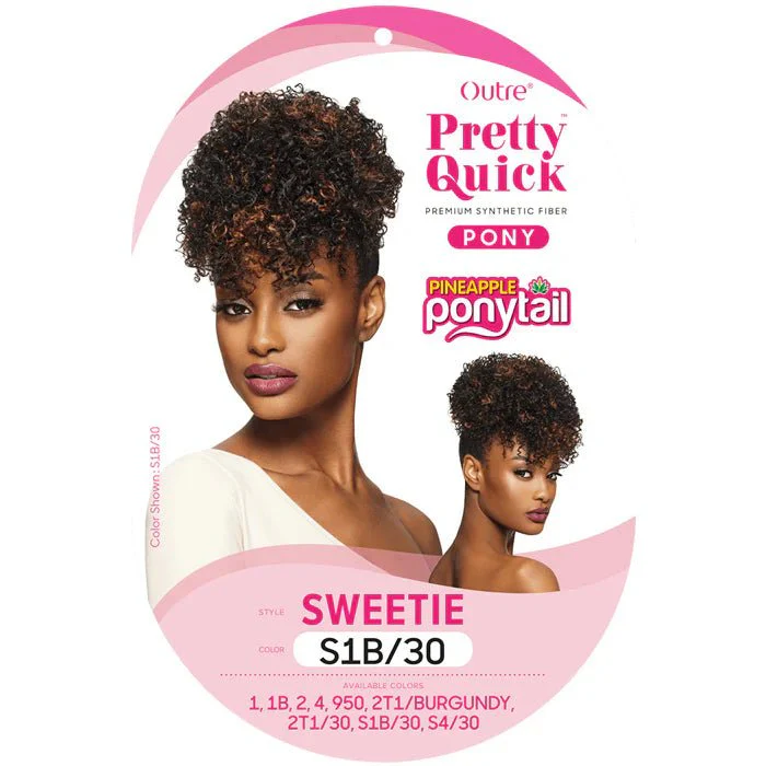 Outre Pretty Quick Pineapple Ponytail β Sweetie - Image 7