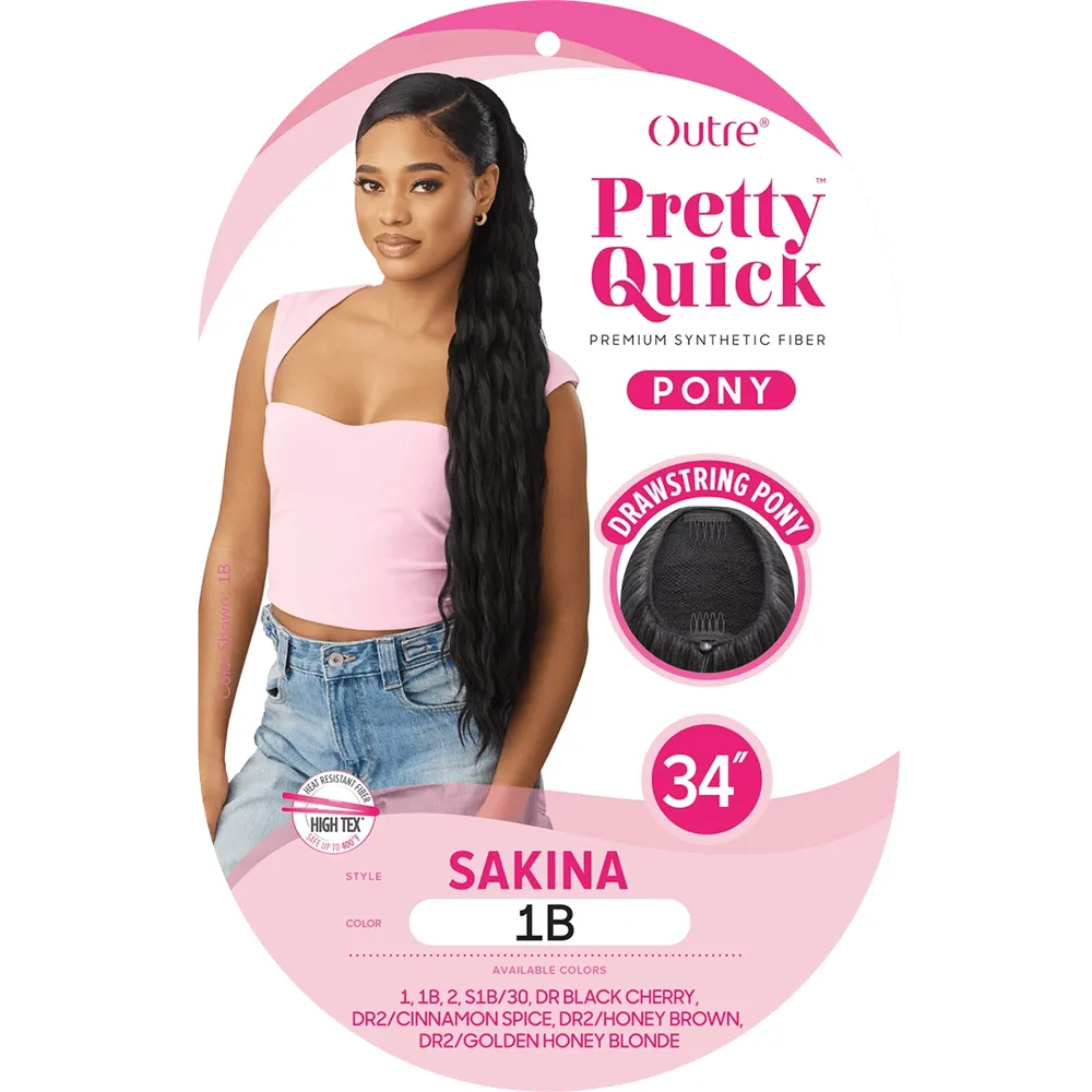 Outre Pretty Quick Ponytail – Sakina - Image 6