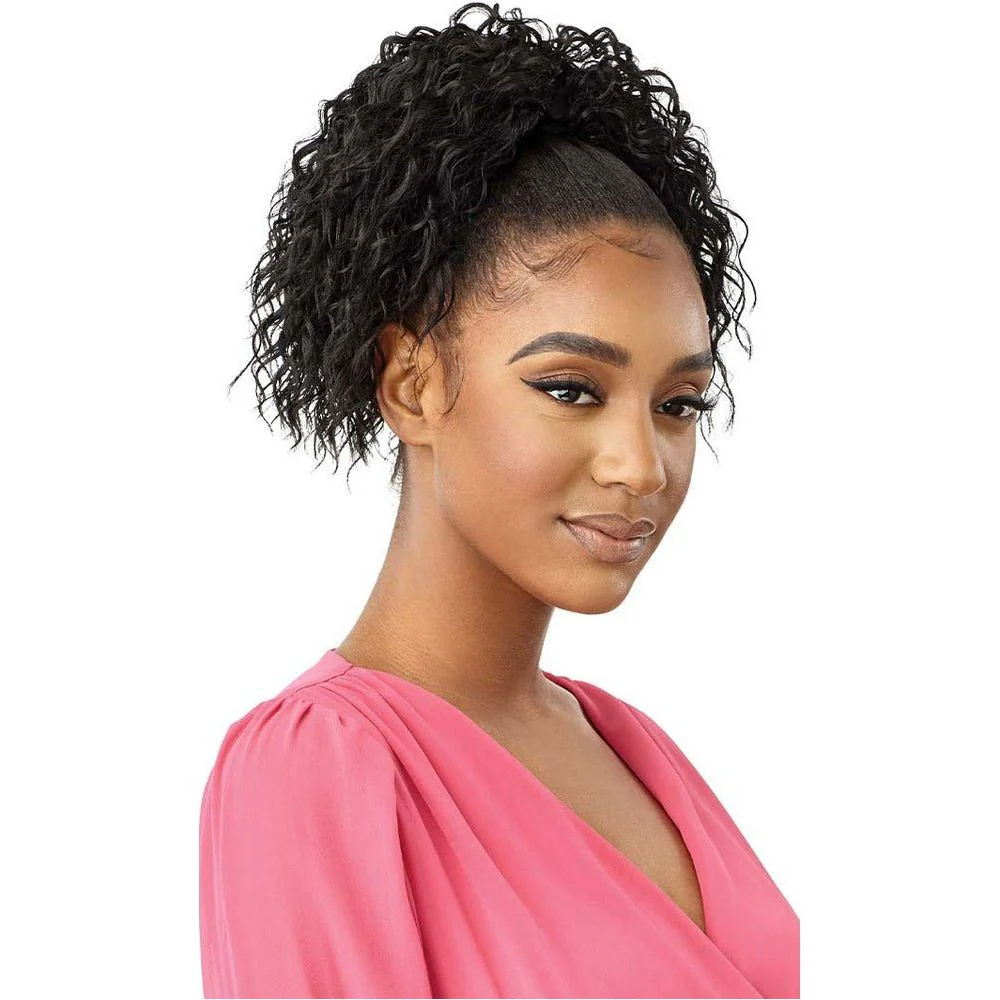 Outre Pretty Quick Drawstring Ponytail – Deep Twist Curl 12" - Image 5