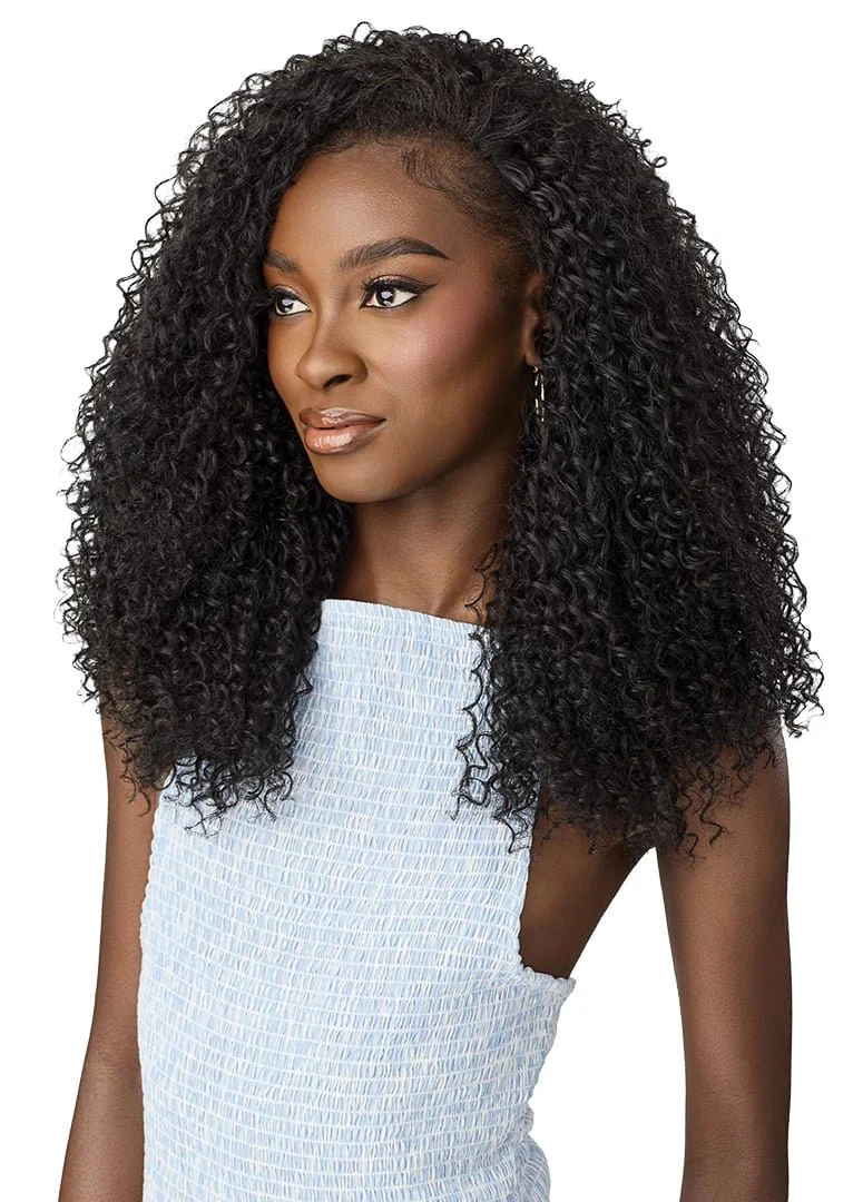 Outre Quick Weave Half Wig โ 3C Whirly Curls - Image 4